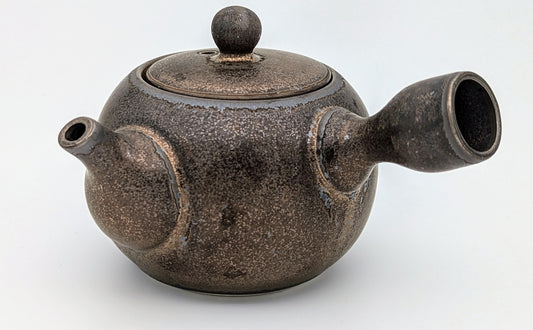 Rust glazed kyusu