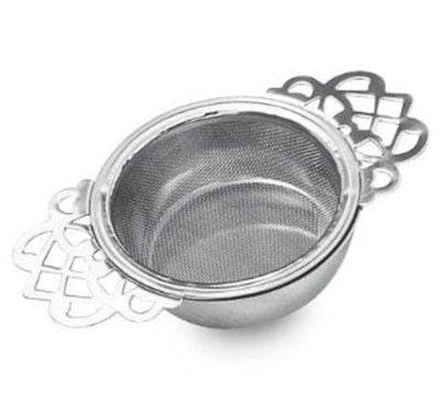 Tea strainer with tray - цедка за чай