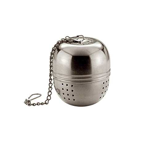 Stainless steel tea strainer with hook - Bristol Chai Project - Loose leaf tea 